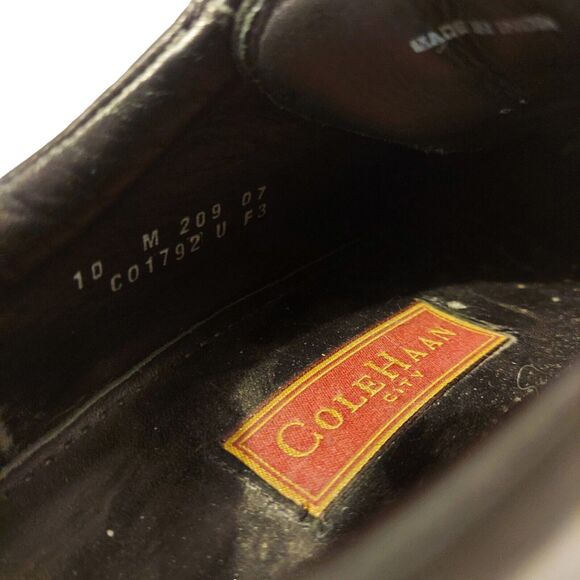 Cole Haan Size 10 Men's Shoes Black Oxford Dress M Leather Lace Up City Comfort - Picture 11 of 16